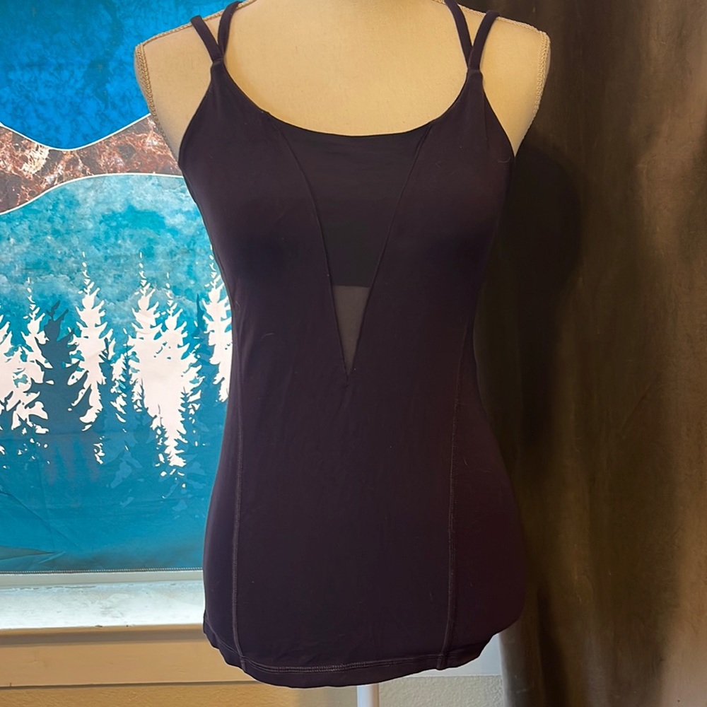 Lululemon dark purple tank top. Size 6